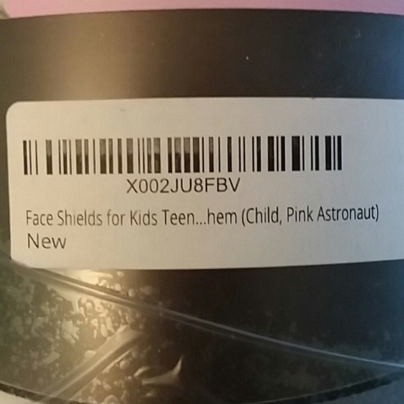 Astronaut Face Shield, Reusable - Picture 7 of 7